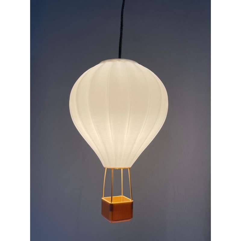 Lámpara Colgante de Techo Globo Aerostático - 37 cm